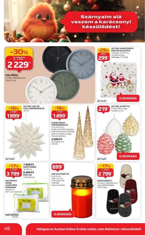 AUCHAN Hipermarket akciós újság