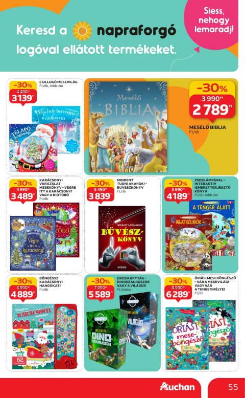 AUCHAN Hipermarket akciós újság