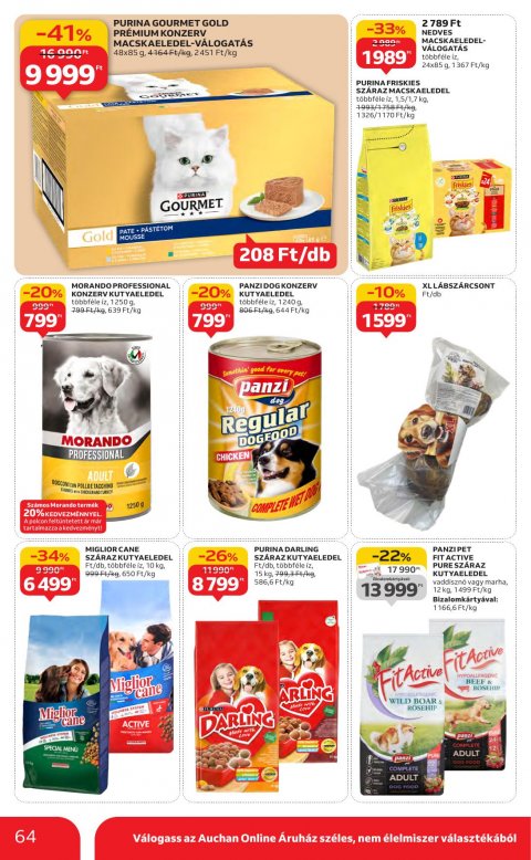 AUCHAN Hipermarket akciós újság
