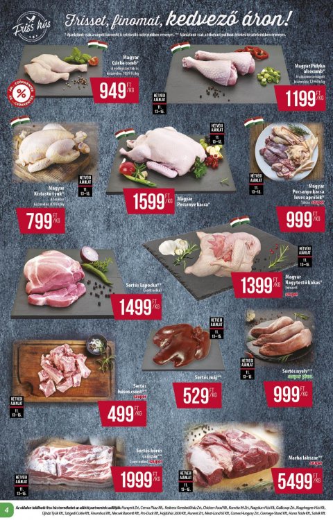 COOP Alföld akciós újság