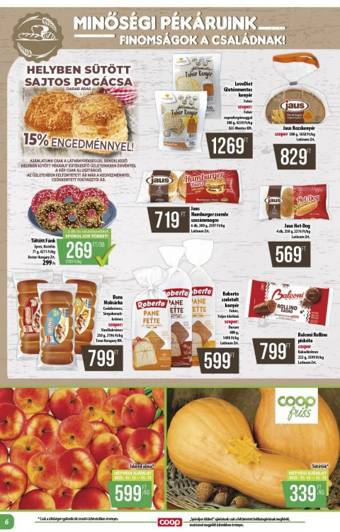 COOP Alföld akciós újság