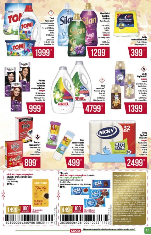 COOP Alföld akciós újság