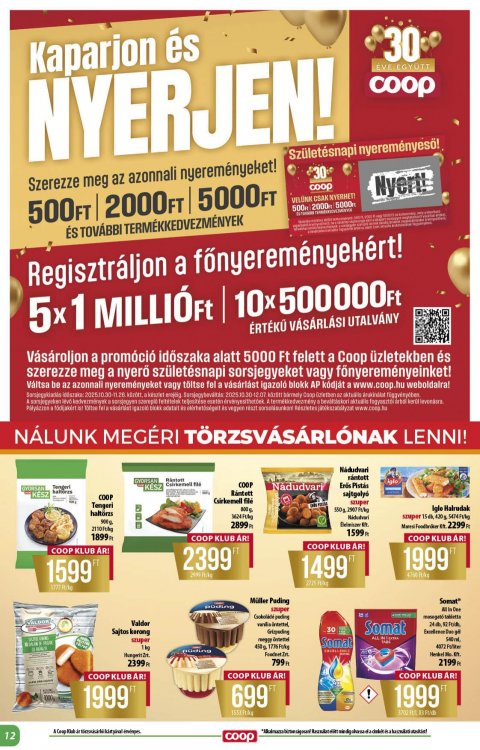 COOP Alföld akciós újság