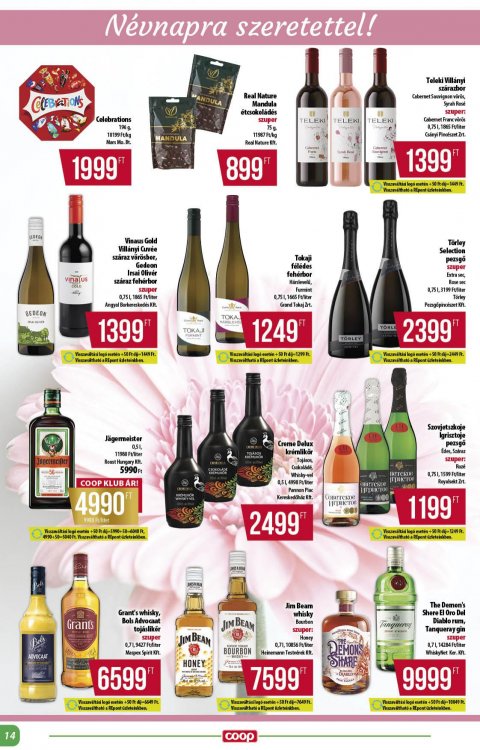 COOP Alföld akciós újság
