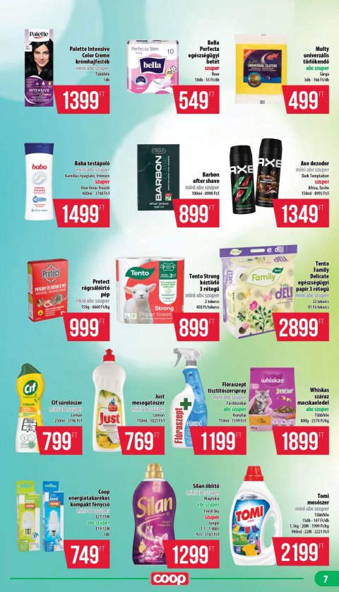 COOP Mecsek akciós újság