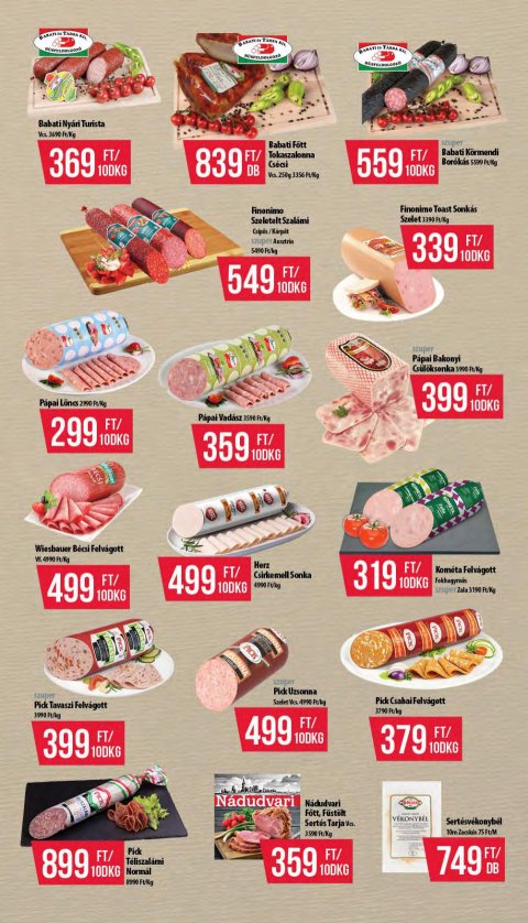 COOP Hétforrás akciós újság