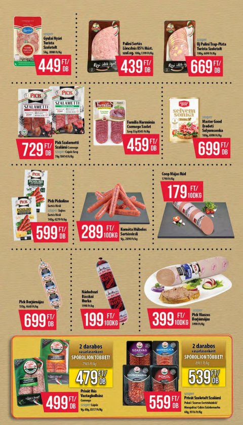 COOP Hétforrás akciós újság