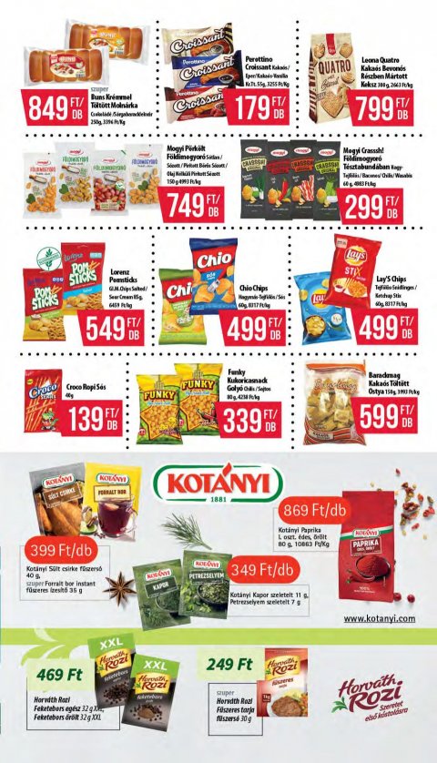 COOP Hétforrás akciós újság