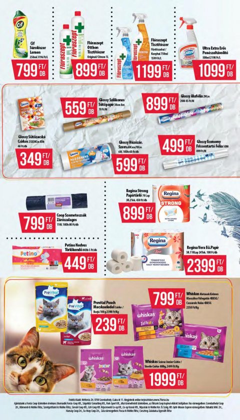 COOP Hétforrás akciós újság