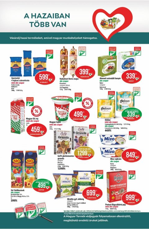 COOP Észak-Kelet akciós újság