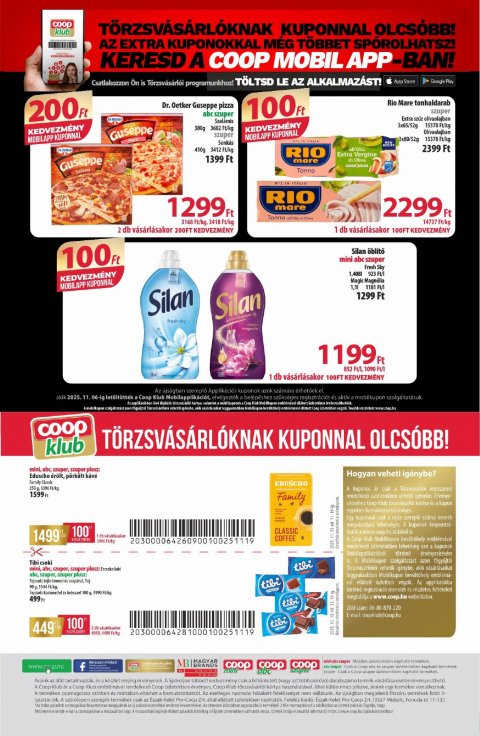 COOP Észak-Kelet akciós újság