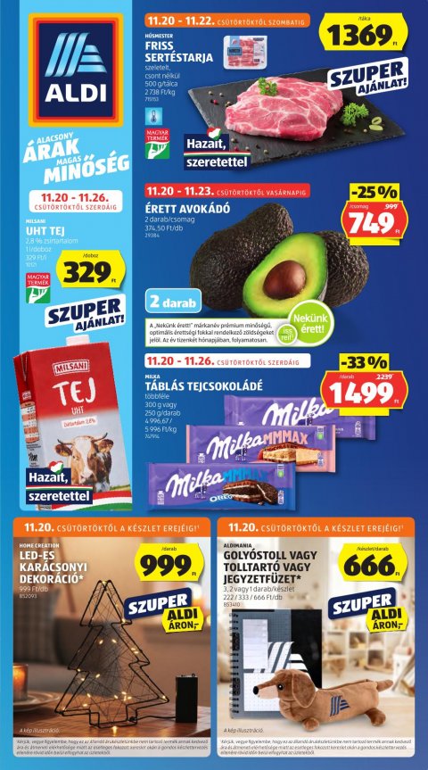 ALDI akciós újság