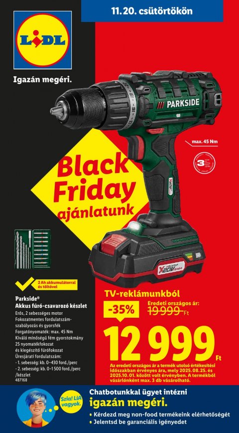LIDL Nonfood akciós újság