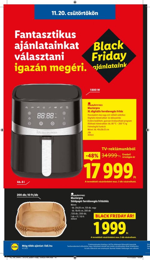 LIDL Nonfood akciós újság