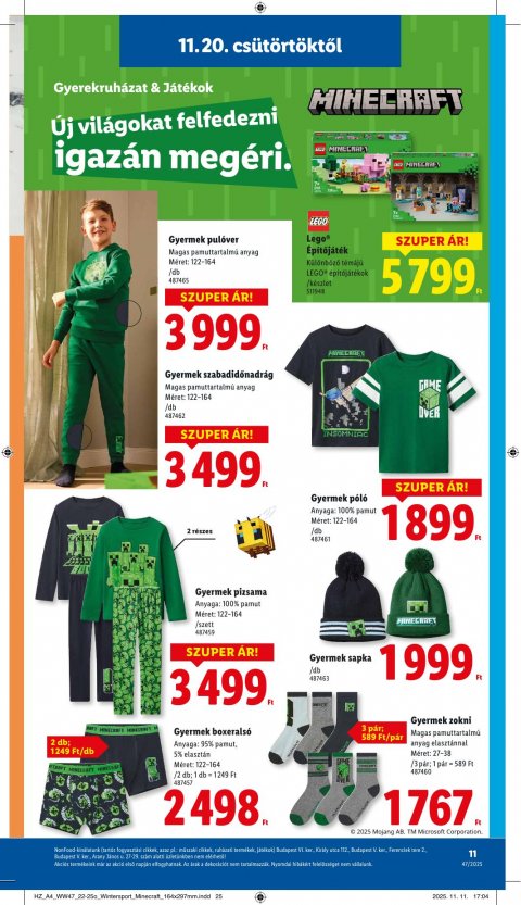 LIDL Nonfood akciós újság