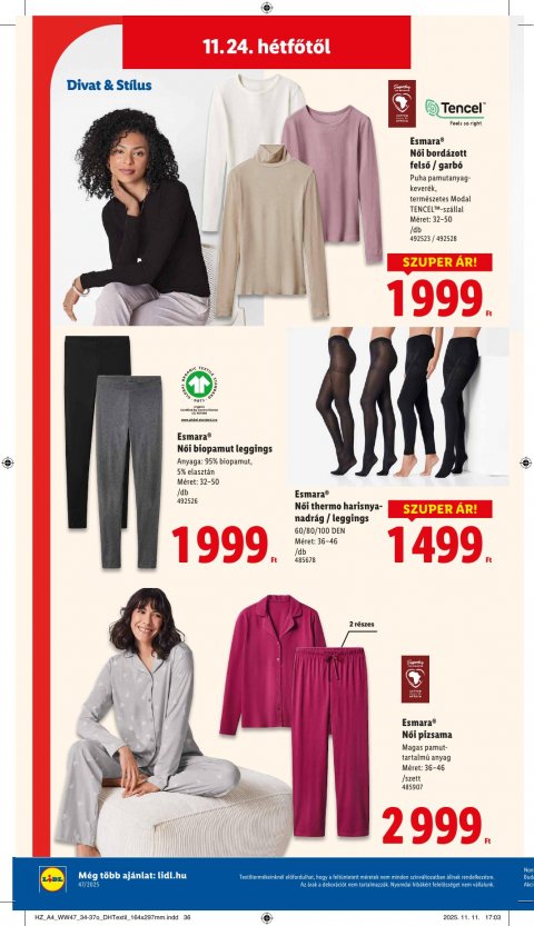 LIDL Nonfood akciós újság