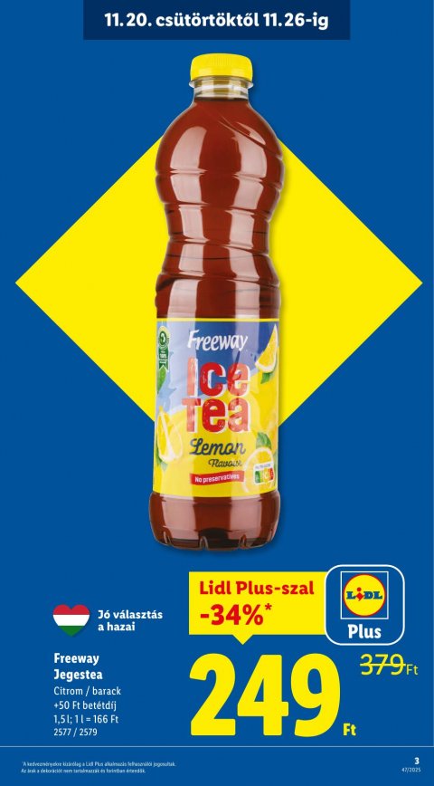 LIDL akciós újság