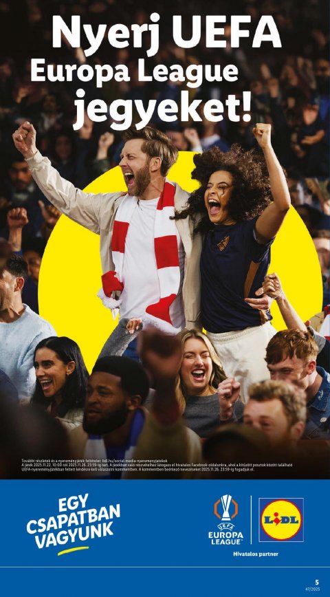 LIDL akciós újság