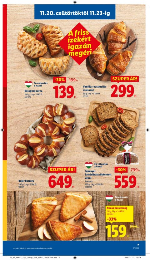 LIDL akciós újság