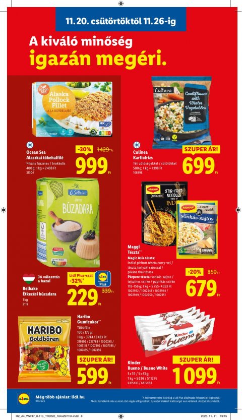 LIDL akciós újság