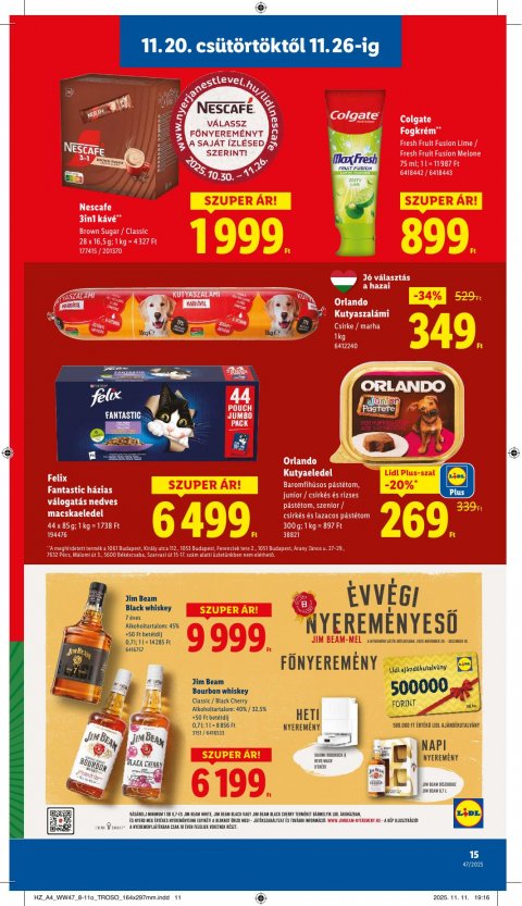 LIDL akciós újság