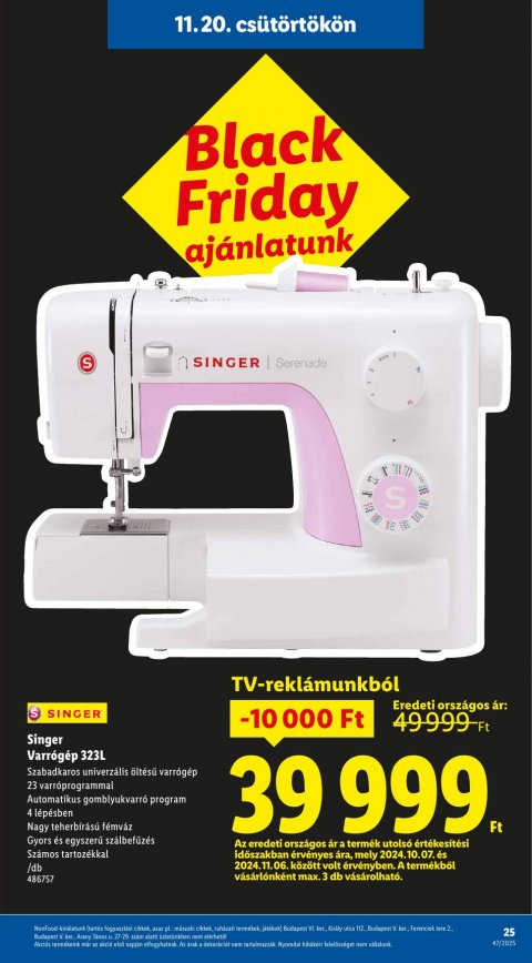 LIDL akciós újság