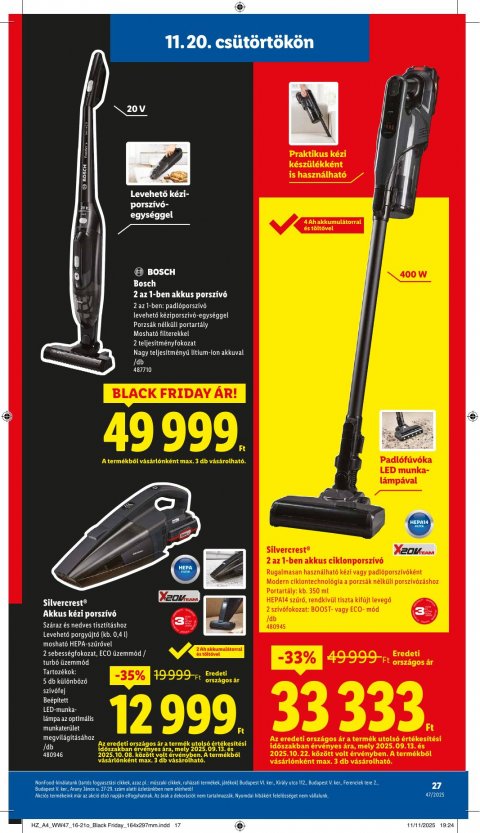 LIDL akciós újság