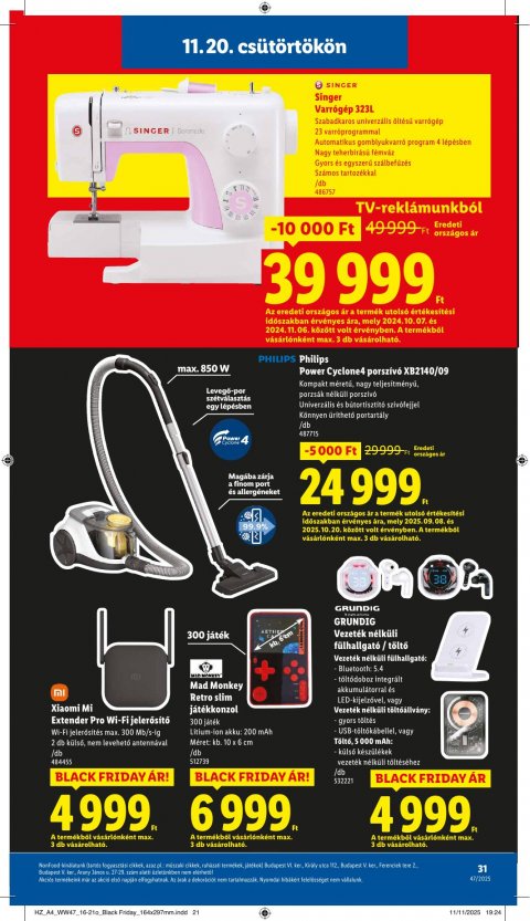 LIDL akciós újság