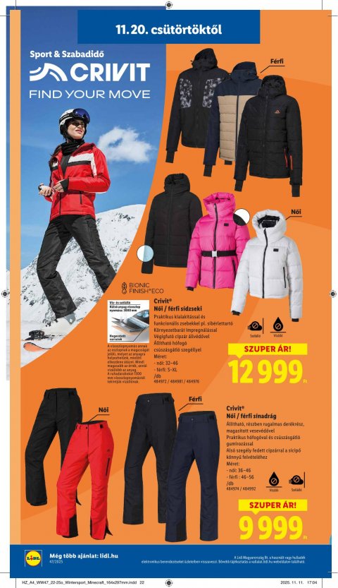 LIDL akciós újság