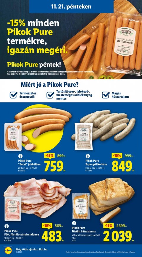 LIDL akciós újság
