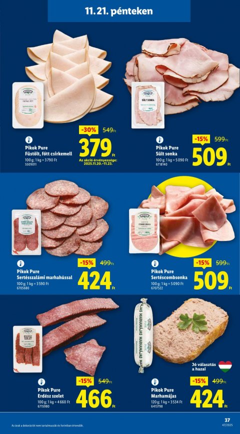 LIDL akciós újság