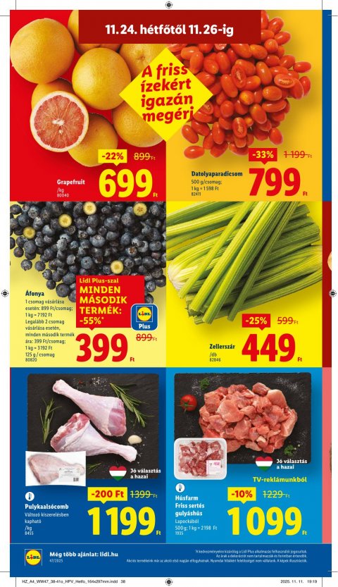 LIDL akciós újság