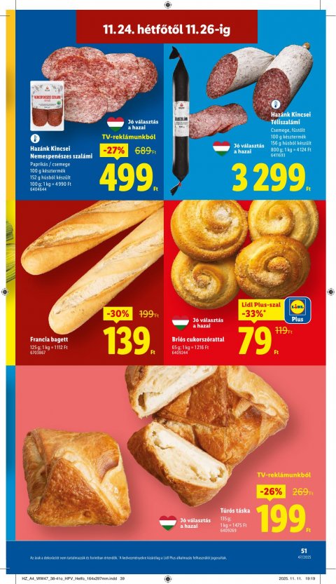 LIDL akciós újság