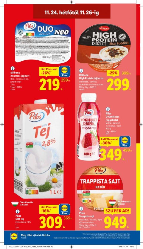 LIDL akciós újság