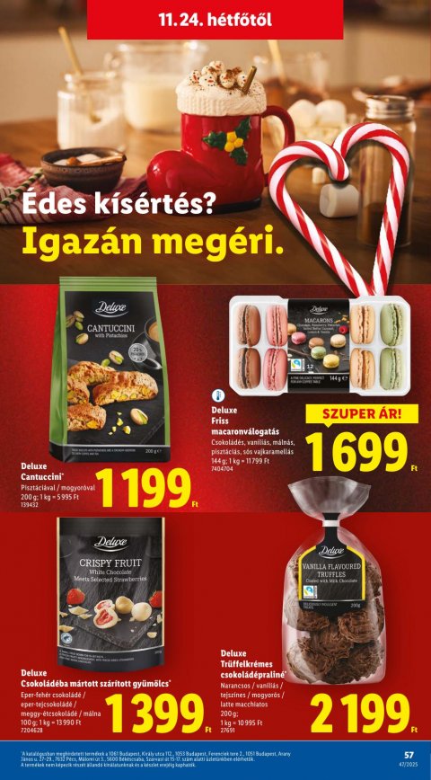 LIDL akciós újság
