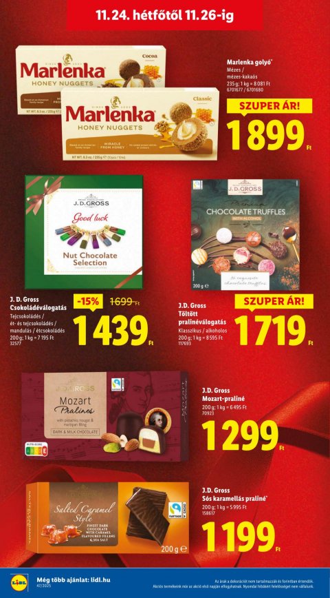 LIDL akciós újság