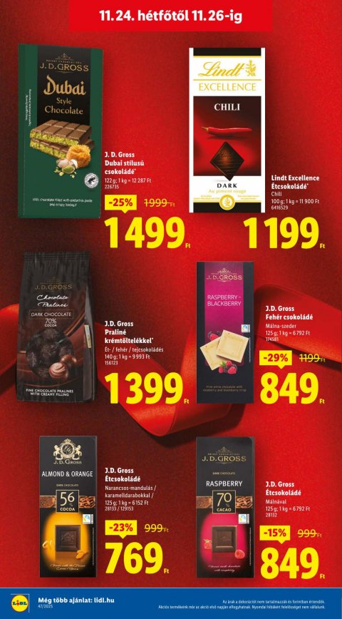 LIDL akciós újság