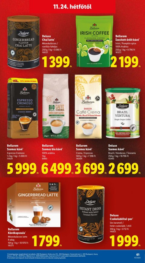 LIDL akciós újság