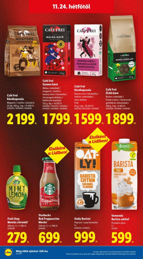 LIDL akciós újság