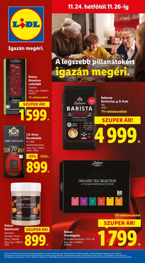 LIDL akciós újság