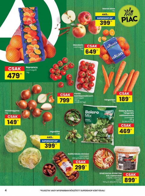 SPAR akciós újság