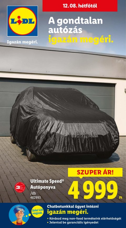 LIDL Nonfood akciós újság od 6. 12. 2025 do 6. 12. 2025