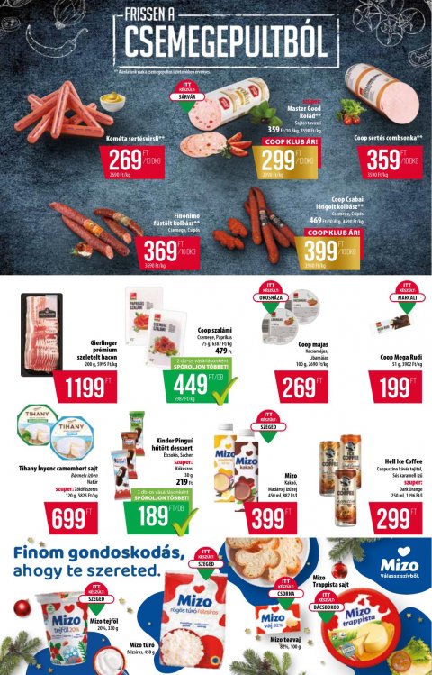 COOP országos akciós újság