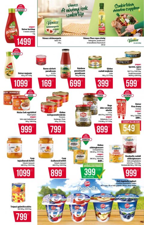 COOP országos akciós újság