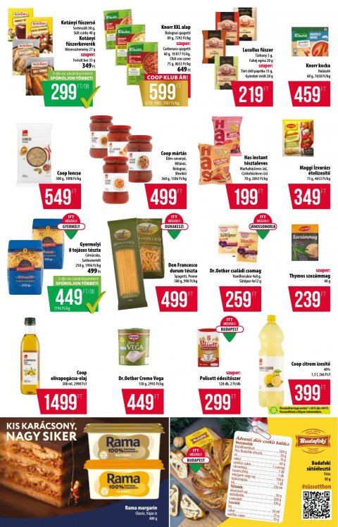 COOP országos akciós újság