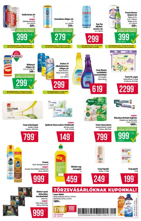 COOP országos akciós újság