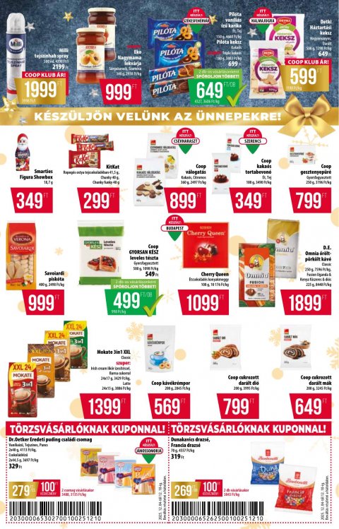 COOP Alföld akciós újság