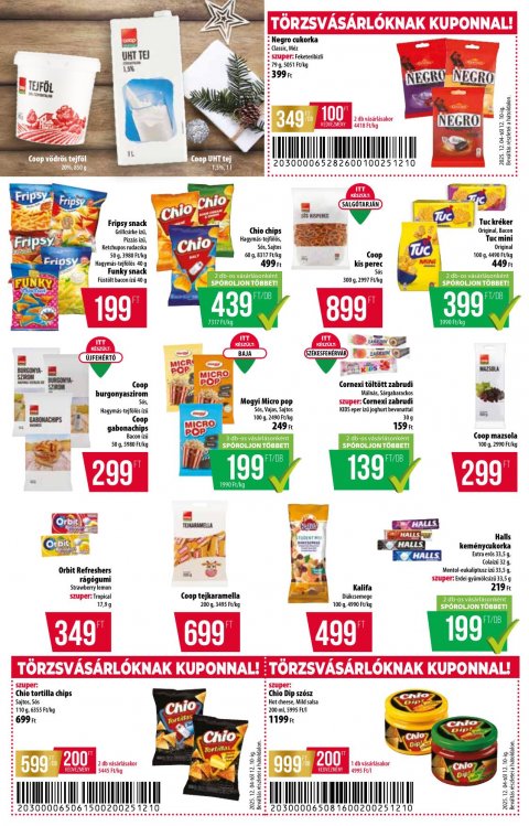 COOP Alföld akciós újság