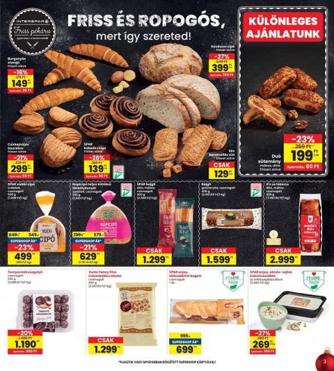 INTERSPAR akciós újság