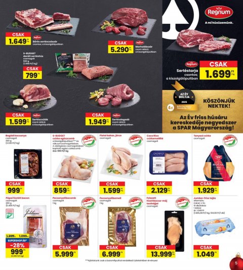 INTERSPAR akciós újság